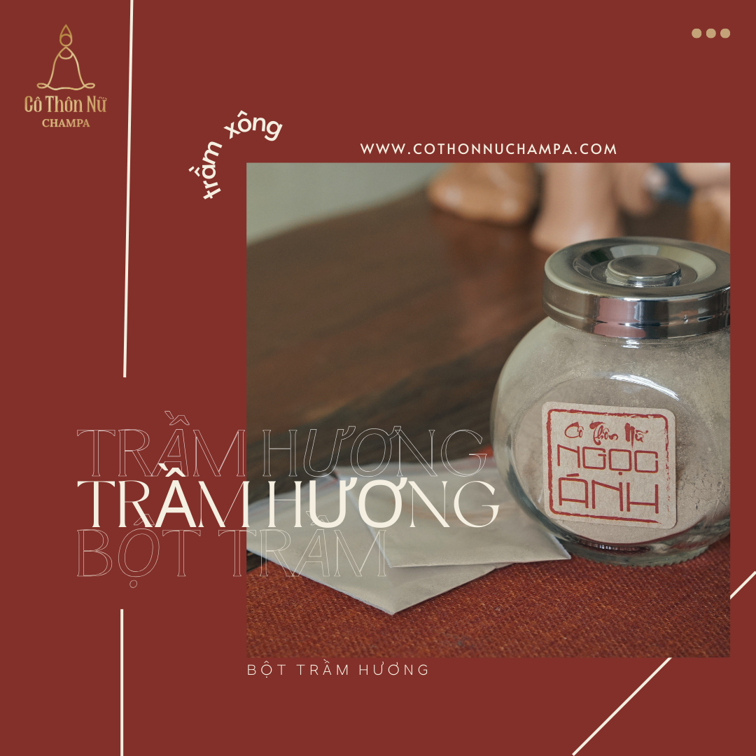 bột trầm hương